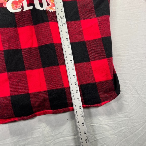 Anti Social Social Club Red and Black Plaid Shirt - Picture 9 of 9